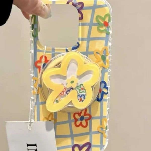 Cute Shake Korean Cartoon Grip For Magnetic Stand for iPhone 17 Phone Accessories Phone Stand Ring Stand Phone StandJ260601