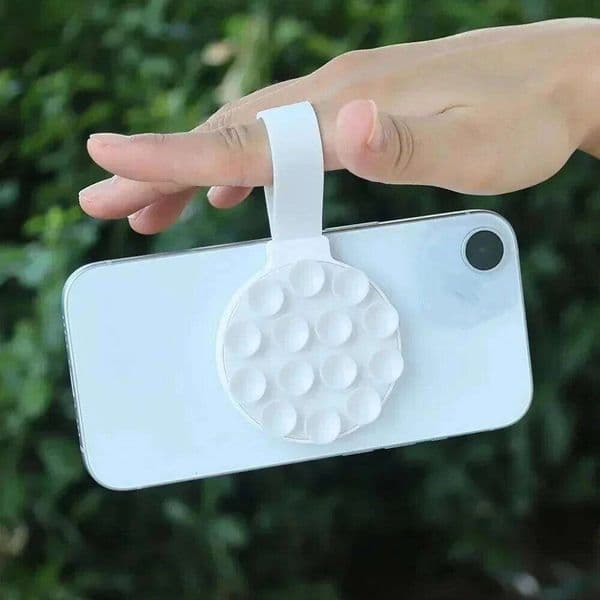 Portable Magnetic Holders with Silicone Suction Cup Handheld Person Multi Functional Stand For iPhone 17 16 Phone Stands