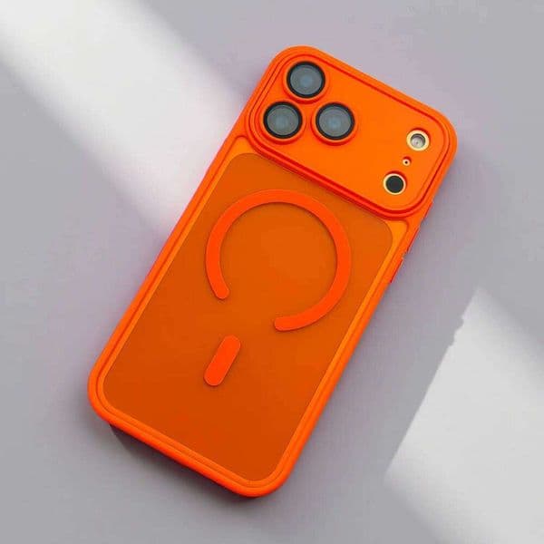 Luxury Translucent Matte Case For iPhone 17 16 15 14 13 12 11 Pro Max 17Pro iPhone17 ProMax Magsafe Mag Safe Charge Hard Cover W260601