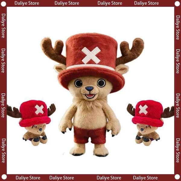 Pre-Sale One Piece Chopper Plush Figure Doll Cute Stuffed Anime Collectible Birthday Christmas Toy High-quality Version W260601