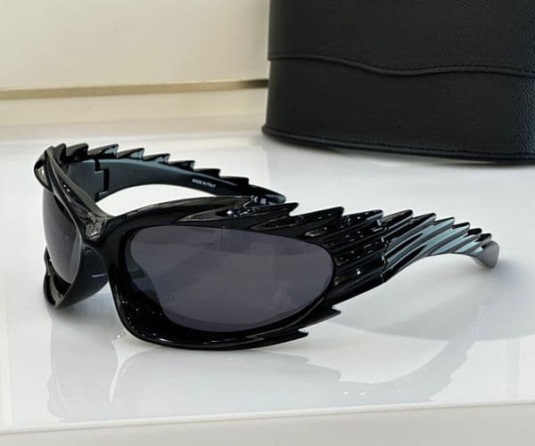 Fashion tre n d y de si g n e r 0 255 mens wome n s ung las ses uni que w rap sha pe acet ate gl a ss es outd oo r av a nt-gar de pe rs onality st yle