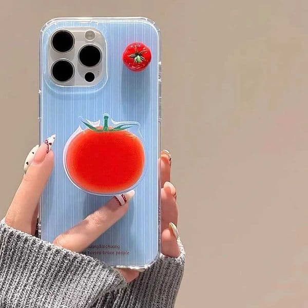 Cute Ins Korean e Stripes 3D Mini Tato Grip Tok Griptok Korea Holder Ring For iPhone Accessories Lovely Cartoon PhoJ260601