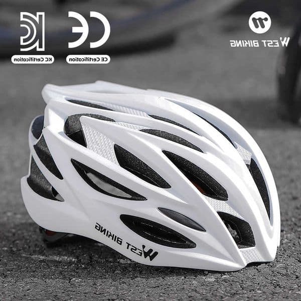 Bike WEST BIKING Hel Ultralight Aviation Hard Hat Capacete Ciclismo Cycling Hel Unisex Cycling Outdoor Mountain Road S260601