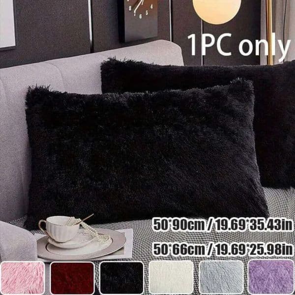 202 1Pc Faux Fur perfume Casecases , Velvet Super Soft And Cozy, Wrinkle, Fade, Resistant With Zipper Closure Bed cologne Pillow Case Cases Free Shipping 0