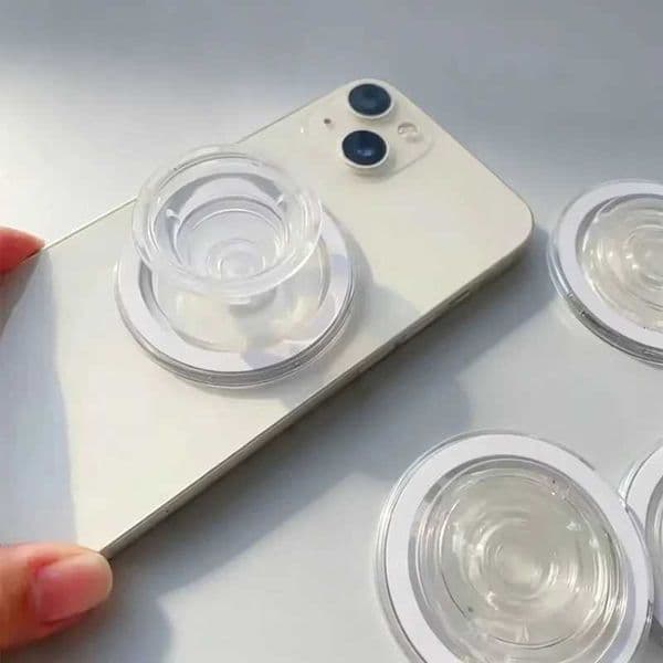 Ring Magnetic Safe Stand for iPhone 15 14 13 12 11 Mobile Phone Grip Holder Folding Pocket portJ260601