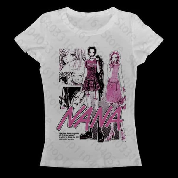 Vintage Women Fashion Punk Emo Girls 2000s Top Aesthetics Letter Print Cute Tees Streetwear Short Sleeve Y2k Style Crop 260601