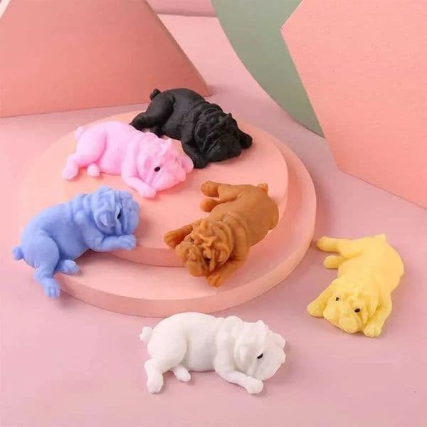 2026 New Squishy Dogs Anime Fidget Puzzle Creative Simulation Kawaii Dog Stress Relief Toy Party Holiday Gift Toys 11