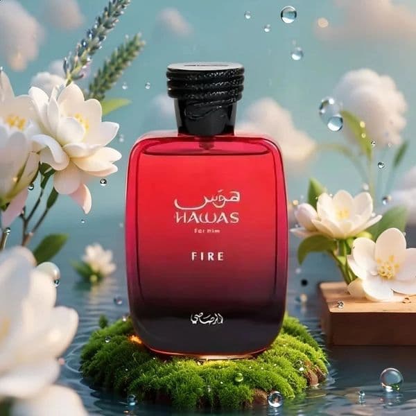 Hawas Fire Rasasi para Hombres y Mujeres 100ml34oz Intense perfume 100 ml 34 fl oz in box perfect gift 260601