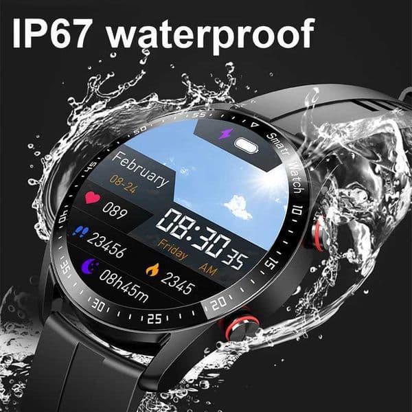 Sports Smart Watch Men Wen HD Sn ECGPPG Call GPS Tracker Rate Monitor IP68 Waterproof SmartWatch 2026 NewJ260601