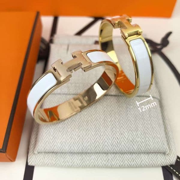 Bracelet designer bracelet luxury jewelry women high version h enamel clasp v gold women men fashion bangle stackable daily wear valentine gift wristband