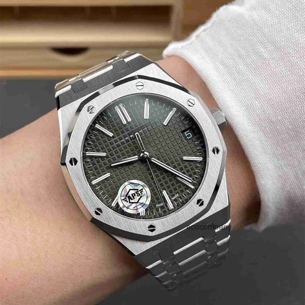 Top quality royals oak watch 15500 15510 mens watch Cal.4302 mechanical movement super clone watches designer watch sapphire glass 904L steel 41mm with box 73NH