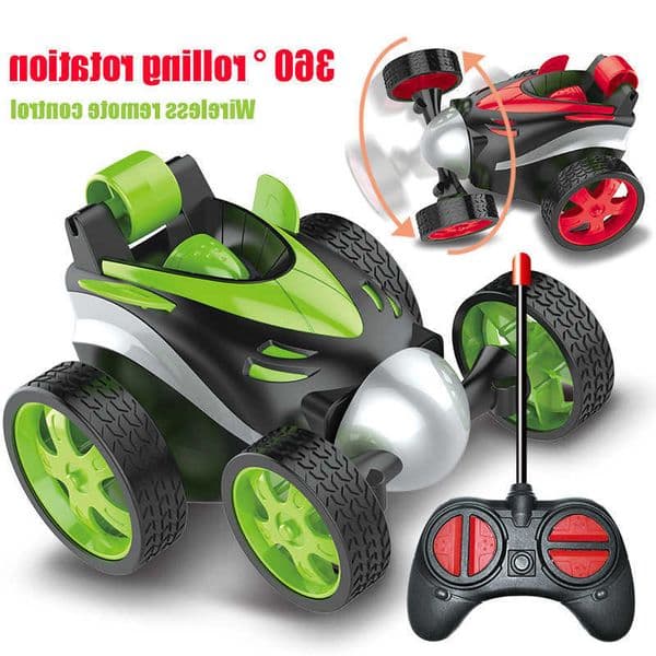 Stunt RC Car Electric Universal Rolling Toy Drift Tumbling Dump Truck Wireless Remote Control Toys Off-road Racing Car Toy L260601