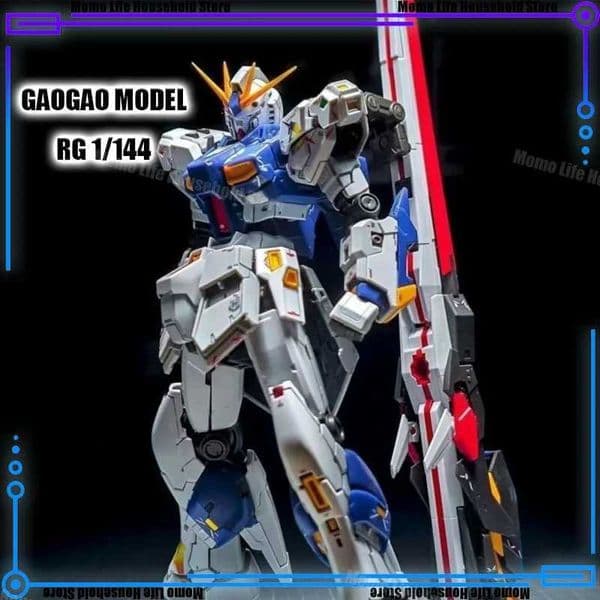 In Stock GAOGAO RG 1/144 RX-93ff Fukuoka Assembly Model Kits Plastic skeleton Anime Action Figure Robot Plastic Model Toys L260601BB64