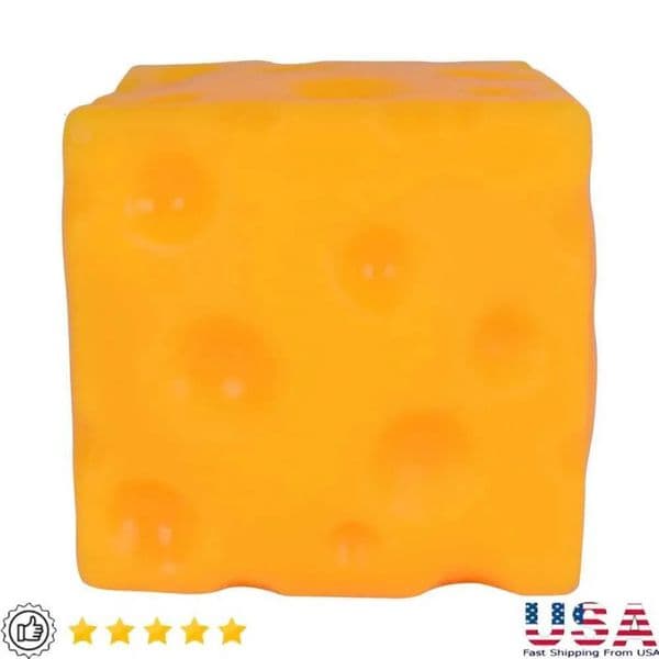 2026 New New Arrival Squishy Cheese Toy Fun Childrens Anxiety Fidget Ball Non Toxic Durable Squeezing Pressure Relieving Gift Toys 11