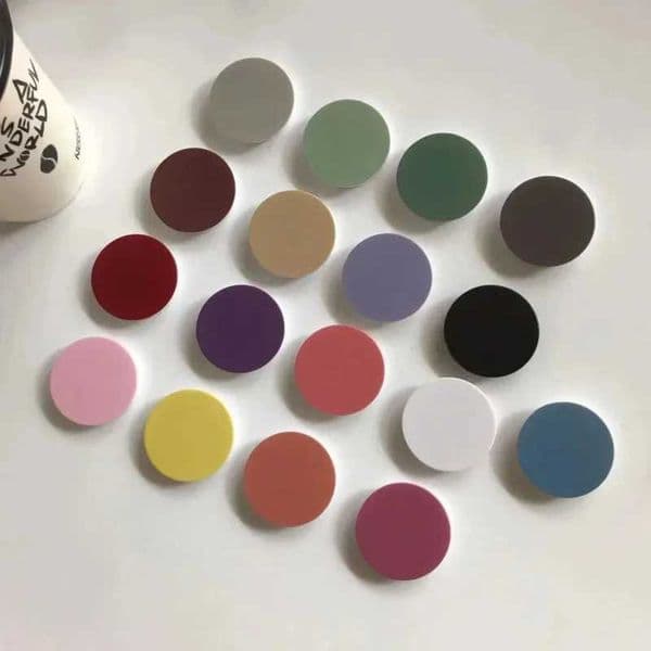 Ring 1/4pcs Finger Holder Stand For IPhone 15 port Telephone Mobilephones Grip Tok Folding Solid Color Socket BracketJ260601