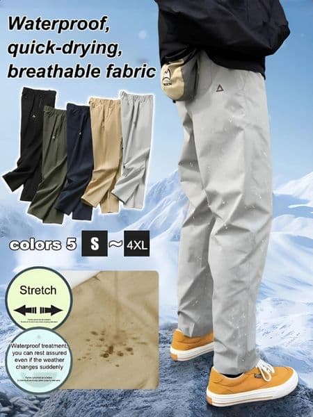 Mens Casual Pants Summer Quick Drying American Work Pants Autumn Outdoor Breathable Waterproof Hiking Climbing Leisure Pants 260530