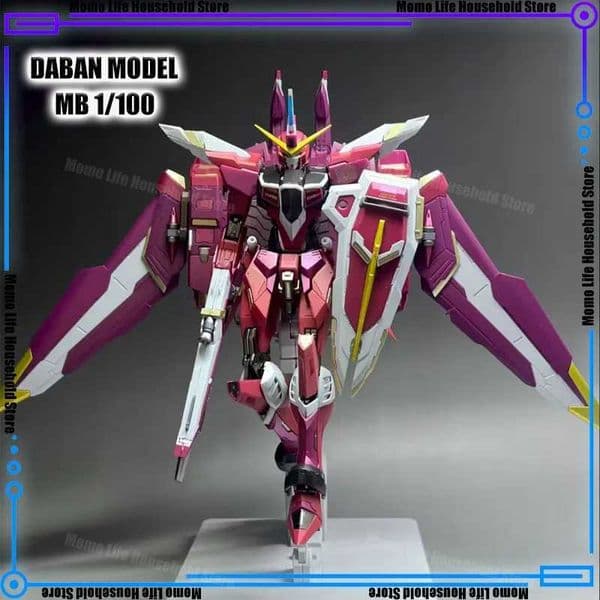 In Stock DABAN 8831 MB 1/100 Zgmf X19a Infinite Justice Assembly Model Kit Plastic Skeleton Anime Figure Robot Plastic Model Toy L26060174GH