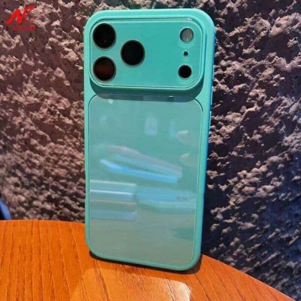 Luxury Tempered Glass Camera Protector Case for iPhone 17 16 15 14 Pro Max Macaron Candy Color Hard Lens Film Shockproof Cover