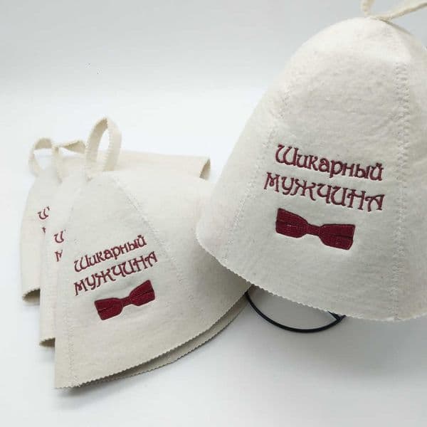 Russian Wool Felt Sauna Hat soft hat 100 Banya Pure Leaves Pattern For Shower Felt Head Protection for Men Women Kids 6 Types C260601