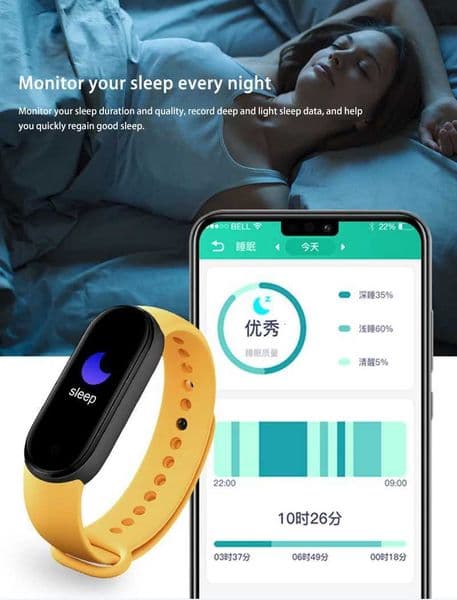 NFC Smart Band M9 150 Sports Modes Sleep Monitoring 162 AMOLED Display 21-day Battery Mi Wrist Sport Watch 2026 HotJ260601