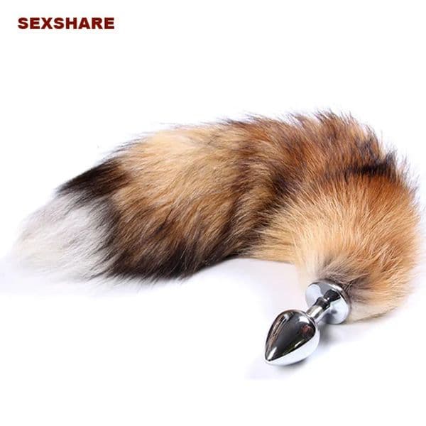 2026 New Fox Tail,Cat Tail,Dog Tail adult toys Spiral Anal Stainless Steel Cosplay Anal Sex Toys Metal Butt Plug 003