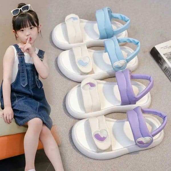2026 Girls Summer Kids Fashion Princess Sandals Party Dress Shoes Children Soft perfume Sole Beach cologne Platform Flats 002