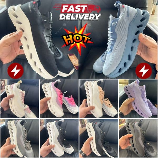 Designer sandals Women Men Casual Running Shoes Cloud Trainers Flat Sole Ultra Comfort Long Lasting Breathable Mesh Fashion 36-47