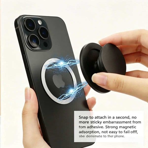 Strong tra-Thin Portable Magnetic Absorption Phone Stand Lazy Retractable Mobile Phone StandJ260601