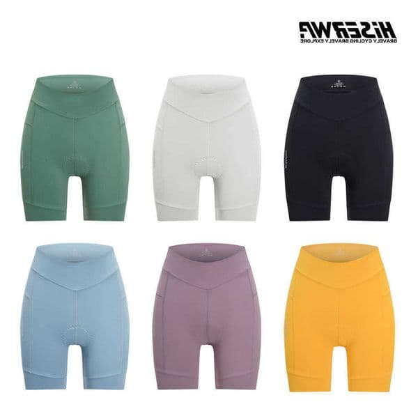 HISERWA Women Cycling Shorts Summer Breathable Bike Underpant 6 Hours Shockproof Padded Short MTB Road Lycra Tights C260601