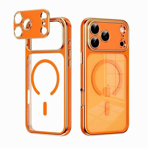 Luxury Plating Soft TPU Case For iPhone 17 16 15 14 13 Pro Max iPhone17 17Pro ProMax Magsafe Wireless Charge Mag Safe Full Cover W260601