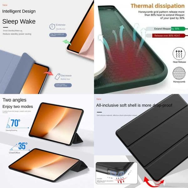 For Huawei Honor MagicPad 3 Pro Case 133 inch CGA-W00 Magnetic Trifold Stand PU Silicone Back Funda Coque Honor MagicPad3 Cover X260529