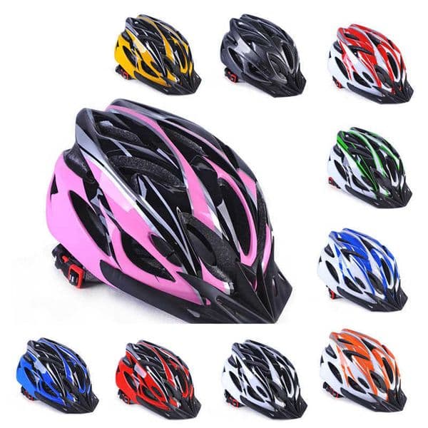 Hel Integrated Cycling Mountain Bike Roller Skating Balance Bike Road Bike Mens and Womens Hels S260601