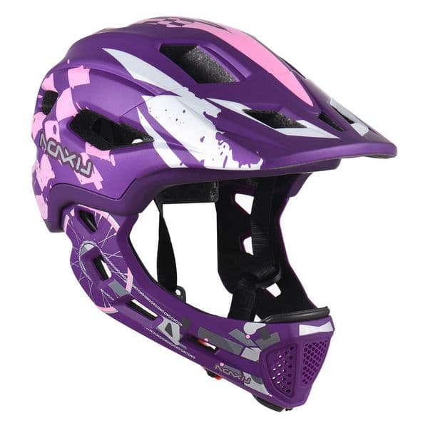 Cycle LIXADA s Hel Detachable Full Face Hel Adjustable Cycle Hel for Children Cycling S260601