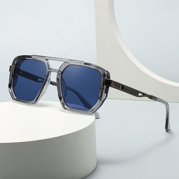 Designer Sunglasses Oversized Sunglasses For Men and Women Square Frame Retro Vintage Fashion Unisex Shade With UV400 Protection FK610