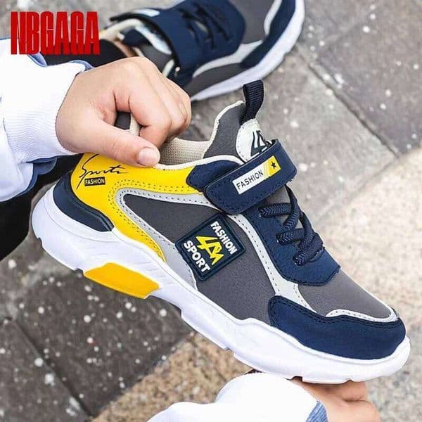 Children Running Boys Basketball Sneakers Kids Outdoor Comfortable Sports Tennis Shoes 26Y0601