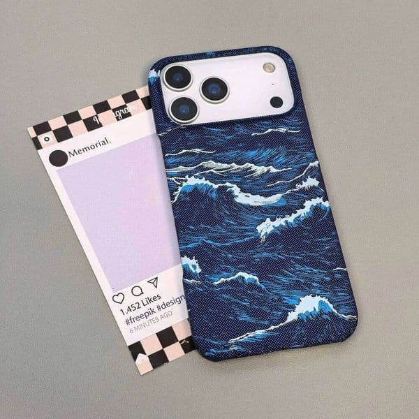 Luxury Carbon Fiber Texture PC Phone Case For iPhone 17 Air 16 Plus 15 14 13 12 Pro Max New Frosted Frameless Cover 26Y0601