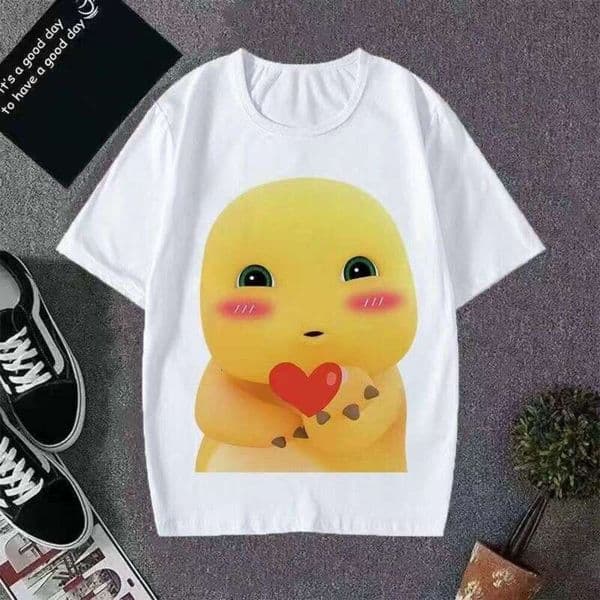 2025 Hot-Selling Funny Casual Clothes Short Sleeve Men's And Women's 3D Printed Humorous Couple T-Shirt Short Sleeve Aa7