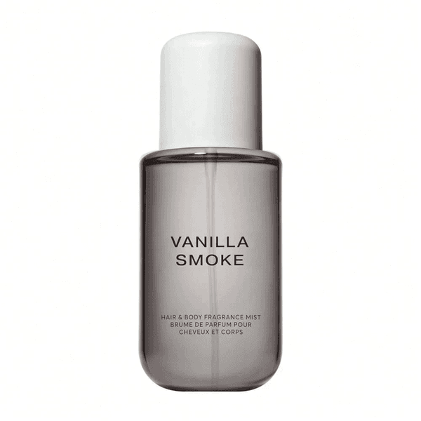 PHLUR Vanilla Smoke Body Mist, 8 Fl Oz - Body Perfume for Women, Woody Vanilla Perfume Body Spray with Bergamot, Cacao, Incense and Amber Fragrance