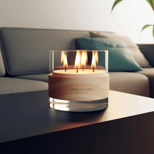Grape Soda Scented Candle Rainbow Colored Aromatherapy Candle for Home Instagram Aesthetic Decor Handmade Soy Wax Candle Jar C260530