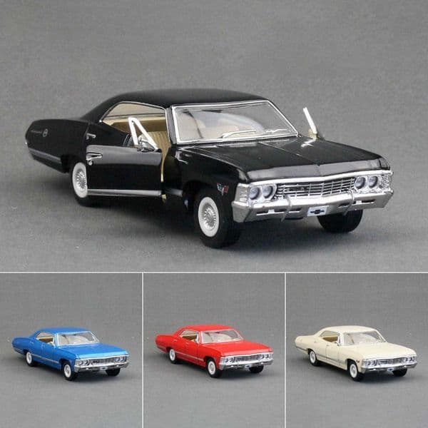 New Corvette Impala Alloy Classic Car Model Diecasts Metal Retro Old Car Vehicles Model Simulation Collection Childrens Toy Gift L260601