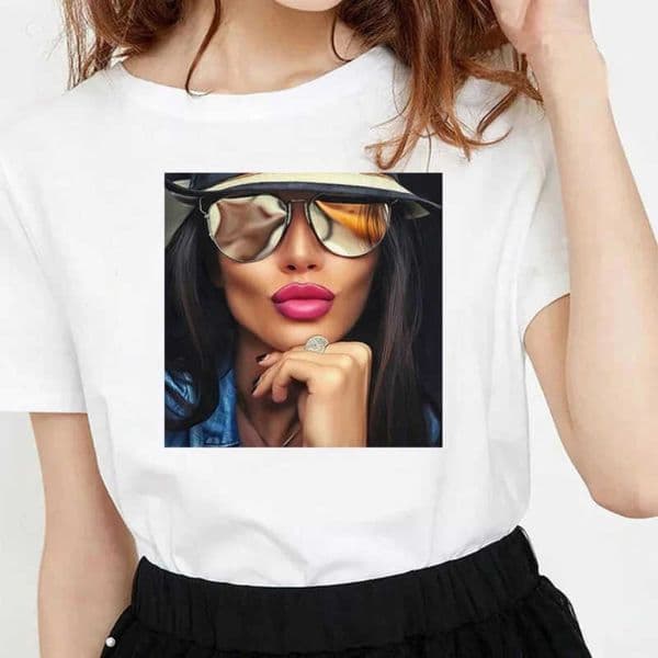 Mama Super Fashion Mom Kids Print All-match Crewneck T-shirt Short Slve Aesthetic Pro Choice Crop Tops t