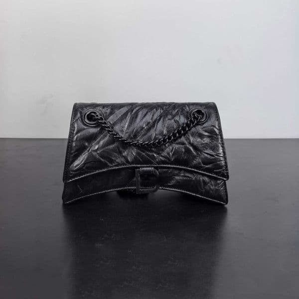 Luxury Street Underarm Bag Women Texture Single Shoulder Bag Hourglass Bag Commute Trendy Chain Crossbody Bag Sequined Casual Purses 260601