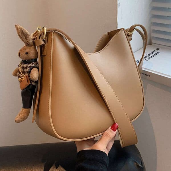 OLOEY 2026 New Vintage Textured Shoulder Crossbody Bag, Large Capacity Popular Fashion Women's Commuter Handbag Hobo Bags