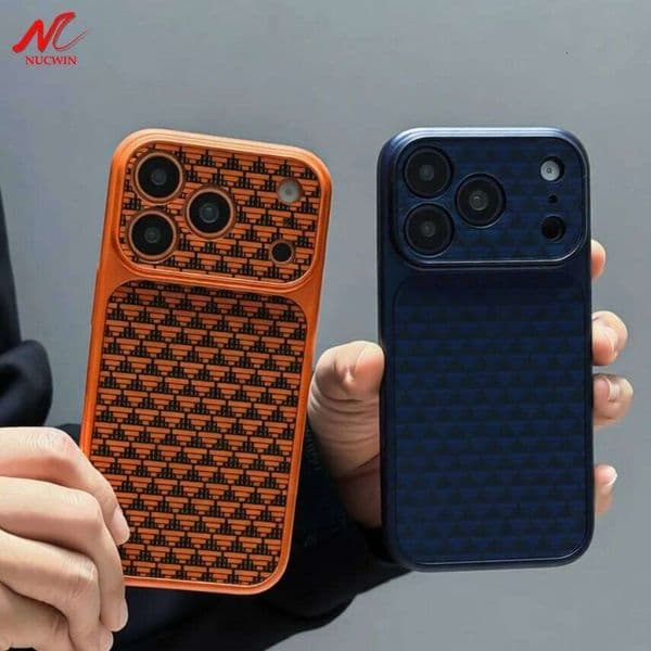 Business Triangle Texture Magsafe Case For iPhone 16 15 14 13 12 Pro Max Instantly Turn 17 Magnetic Men Women Phone Cover