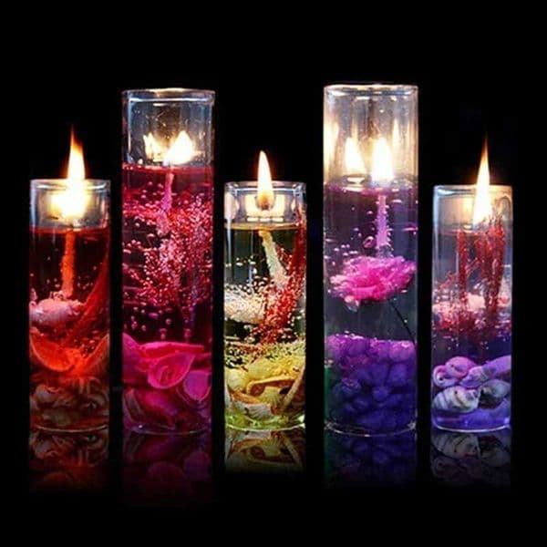 Aromatherapy Smokeless Candles Ocean Shells Valentines Scented Jelly Candle Romantic Decoration Candle Home Decor Gift C260530