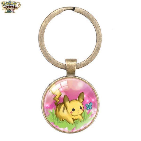 New Cartoon Keychain Bag Accessory Car Pendant Metal Keyring L2606012SNB