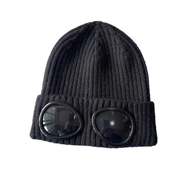 hat Ribbed knitted wool hat womens blk ies Winter Glasses Hat topstoney Ribbed ie Knitted Hats S260601