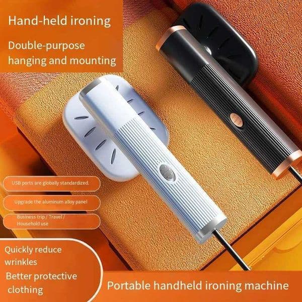 USB Powered Handheld Iron Steamer 360 Small Garment Steamer Electric Fabric Clothes Ironing Machine C260601