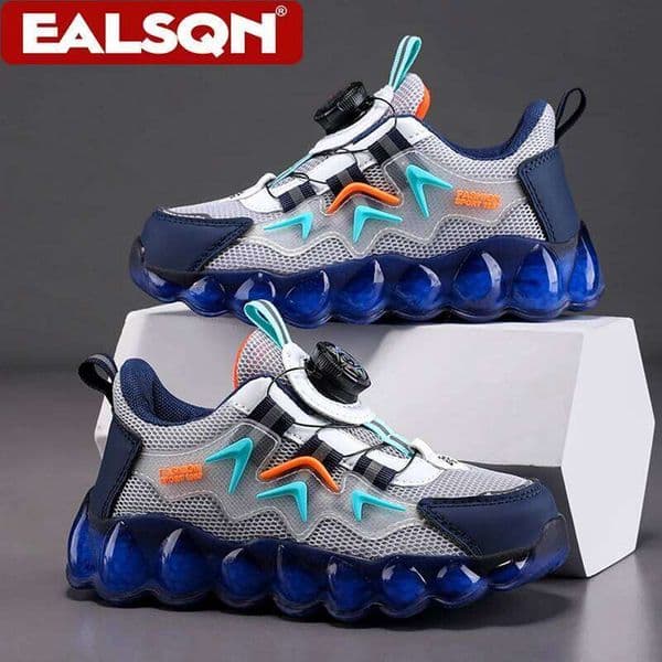 Children Boys Summer Sneakers Breathable Mesh Kids Casual Shoes Non-Slip Outdoor Sport Tennis Size 28-39 W260601