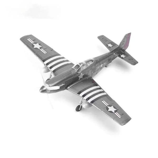 2026 New Plane 1/48 perfume World cologne War II P 51 Mustang Fighter Slot Car Airplane Plastic Model Kit Simulation Assembly Military Aircraft Toy Car Track 1